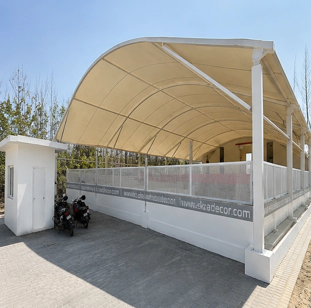 G.D. Goenka School, Rudrapur tensile structure, Ekra Decor &mdash; photograph 4